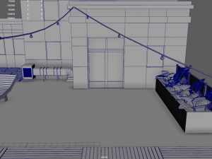 Roof Top Terrace Model 3D