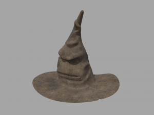 Sorting Hat Harry Potter 3D Model