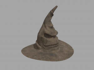 Sorting Hat Harry Potter 3D Model