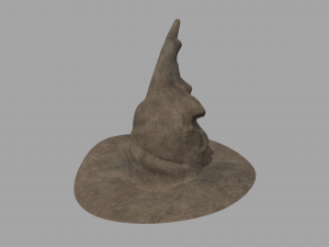 Sorting Hat Harry Potter 3D in 3DExport