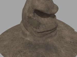 Sorting Hat Harry Potter 3D Model