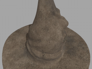 Sorting Hat Harry Potter 3D Model