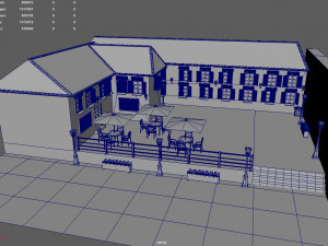 Village Town 3D Модель