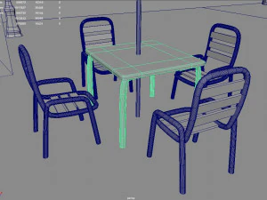 Village Town 3D Model