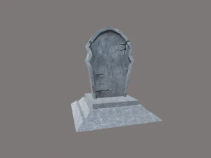 Gravestone 3D Model