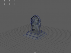 Gravestone 3D Model