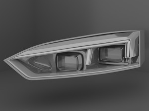Headlights Rearlights Audi RS5 Model 3D