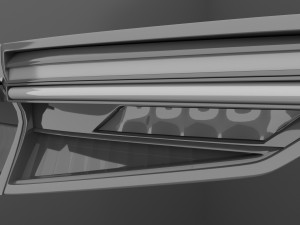 Headlights Rearlights Audi RS5 Model 3D