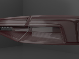 Headlights Rearlights Audi RS5 Model 3D