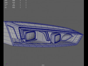 Headlights Rearlights Audi RS5 Model 3D