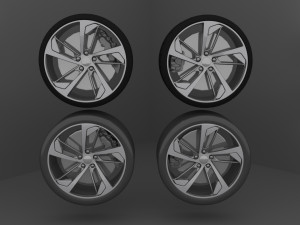 Wheels Audi RS5 Modelo 3D