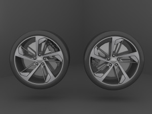 Wheels Audi RS5 Modelo 3D