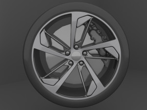 Wheels Audi RS5 Modelo 3D