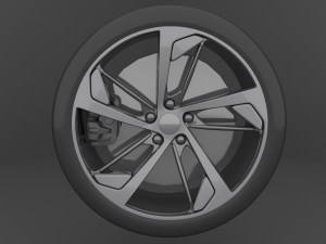 Wheels Audi RS5 Modelo 3D