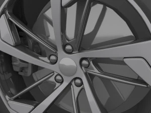 Wheels Audi RS5 3D Model