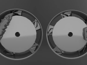 Wheels Audi RS5 3D Model