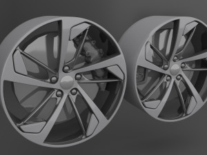 Wheels Audi RS5 Modelo 3D
