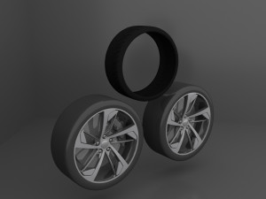 Wheels Audi RS5 Modelo 3D