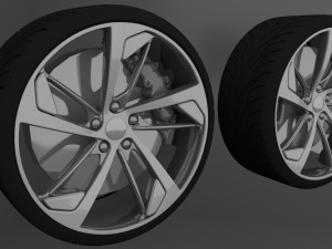 Wheels Audi RS5 Modelo 3D