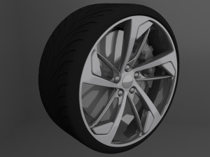 Wheels Audi RS5 Modelo 3D