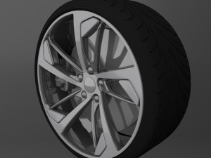 Wheels Audi RS5 Modelo 3D