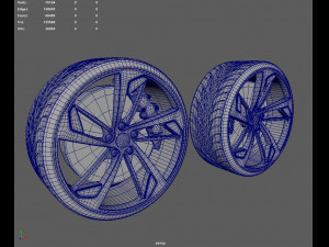 Wheels Audi RS5 Modelo 3D