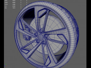 Wheels Audi RS5 Modelo 3D