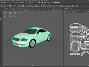 Audi TT Model 3D