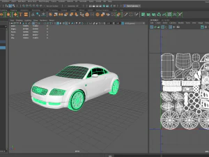 Audi TT Modelo 3D