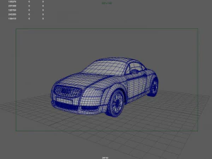 Audi TT Modelo 3D