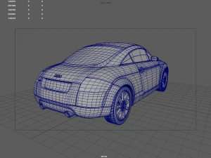 Audi TT Modelo 3D
