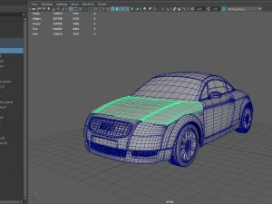 Audi TT Modelo 3D