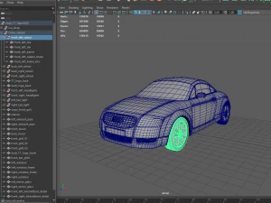 Audi TT Modelo 3D