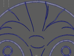 Siluet Dinding Bayi Yoda 01 Model Cetak 3D