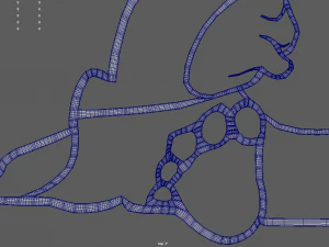 Siluet Dinding Bayi Yoda 01 Model Cetak 3D