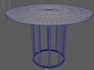 Black Coffee Table 3D Модель