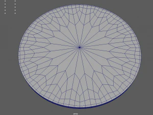 Black Coffee Table 3D Model