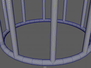 Black Coffee Table 3D Модель