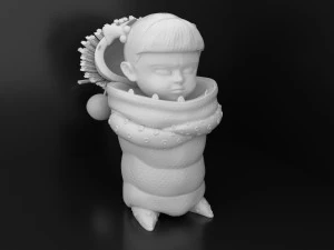 Boo Monsters Inc 3D Print Model