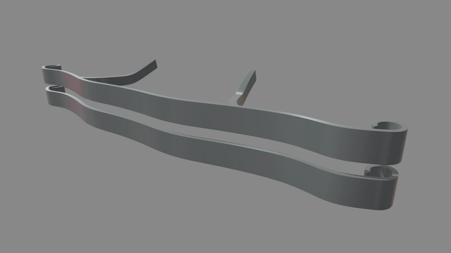 Bull Bar 02 3D Model .c4d .max .obj .3ds .fbx .stl .blend