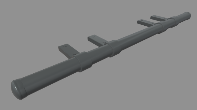 Bull Bar 03 Modello 3D .c4d .max .obj .3ds .fbx .stl .blend 