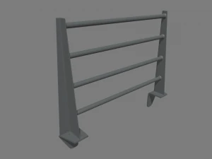 Bull Bar 04 3D Model