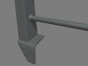 Bull Bar 04 3D Model