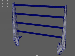 Bull Bar 04 3D Model
