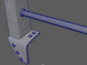 Bull Bar 04 3D Model