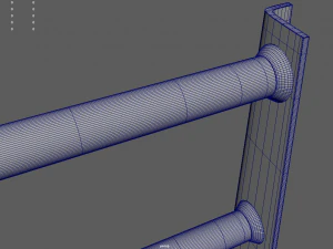 Bull Bar 04 3D Model
