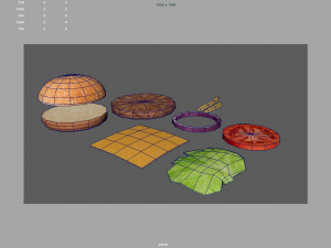 Fast Food Pack 01 Burger Modèle 3D
