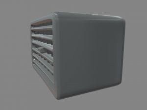 Car Air Conditioning Model 3D