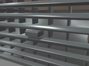 Car Air Conditioning 3D Model
