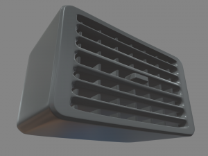 Car Air Conditioning Model 3D